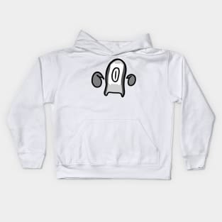 One eye monster grey Kids Hoodie